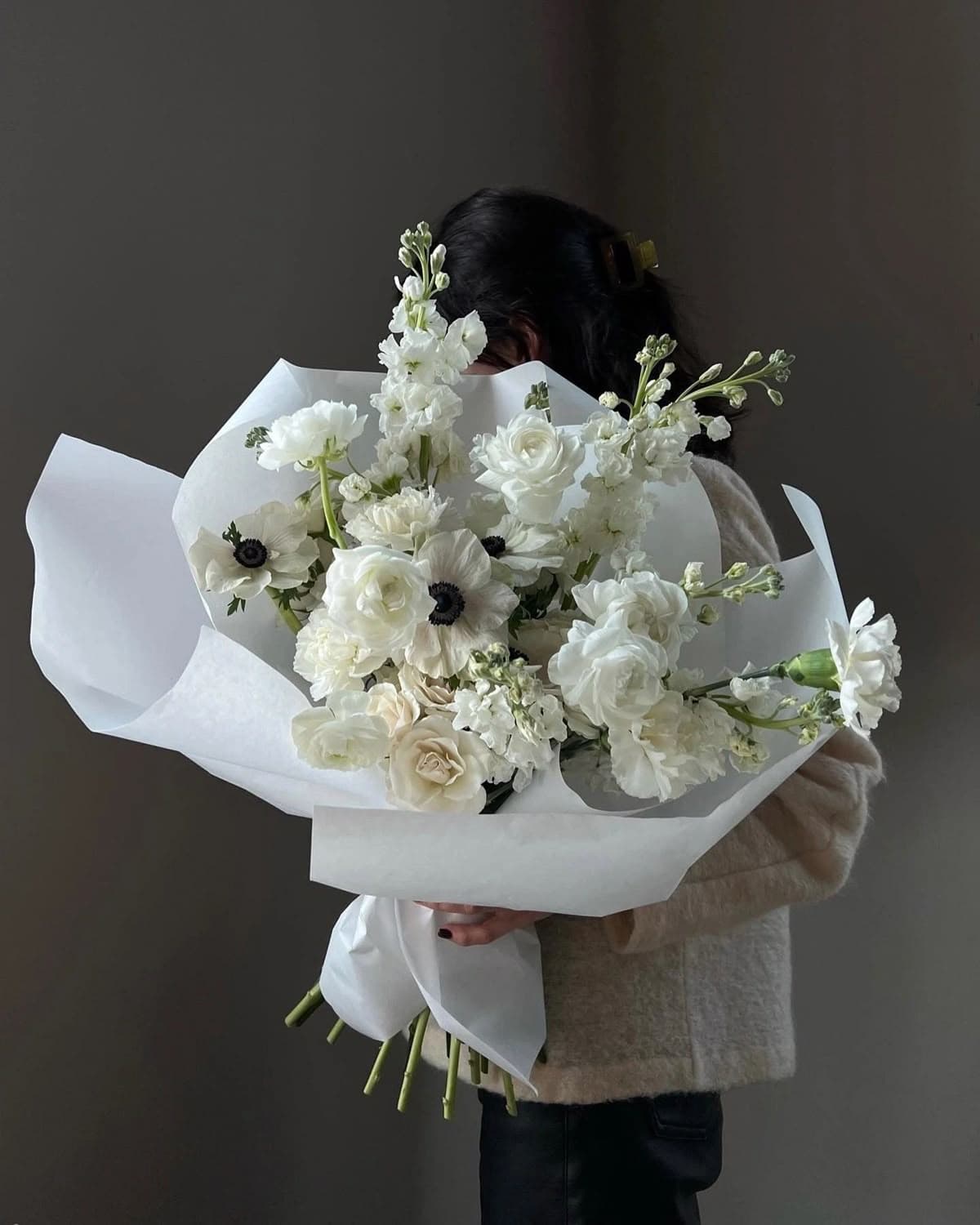 Tender mono bouquet 🌹