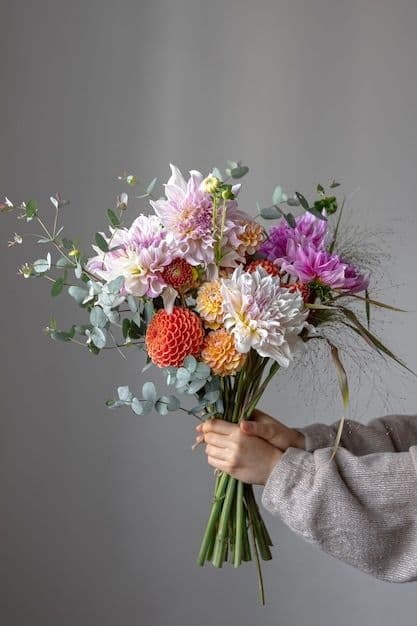 Весенняя композиция из цветов 🌼