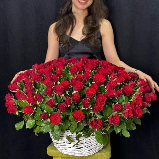 Rose in the basket 151