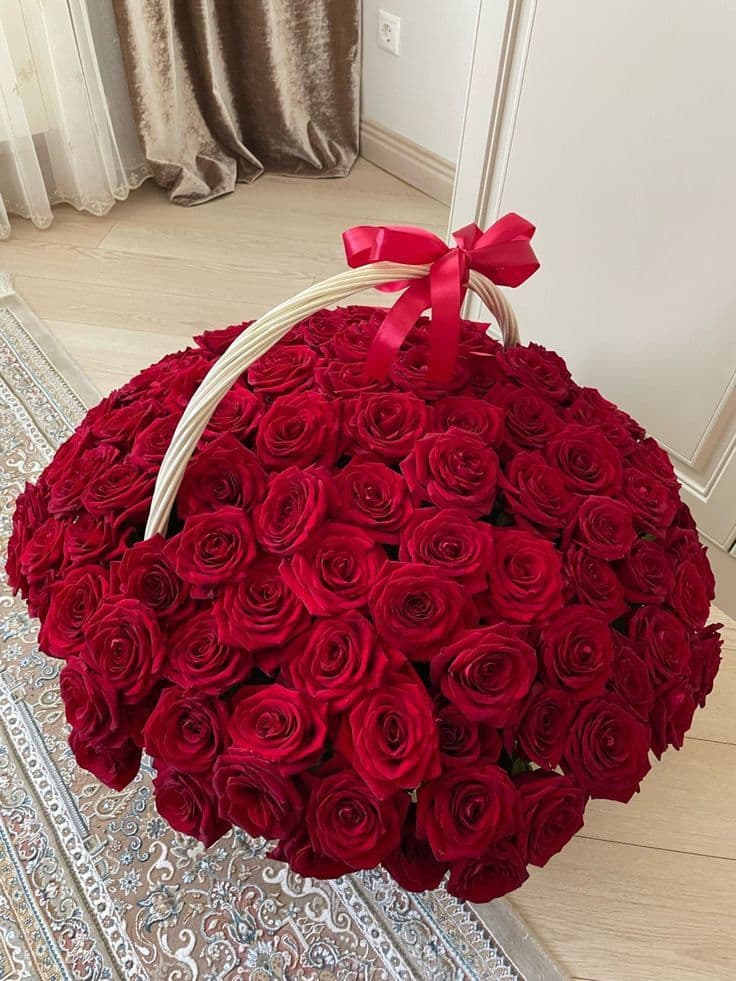1001 красная роза эксклюзивная 🌹🔥
