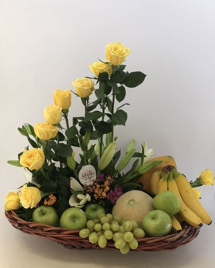 Весенняя корзина с цветами 🌼