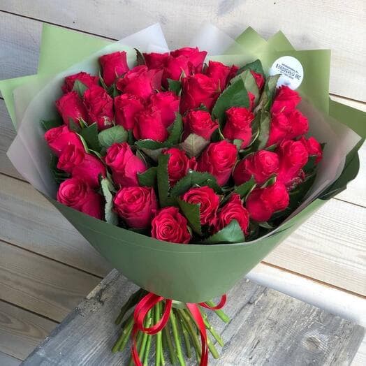 Моно из 35 роз