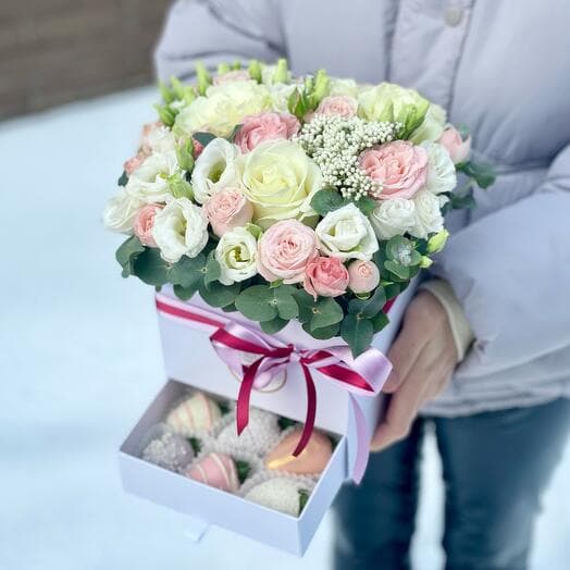 Casket Little Shine Mix flowers