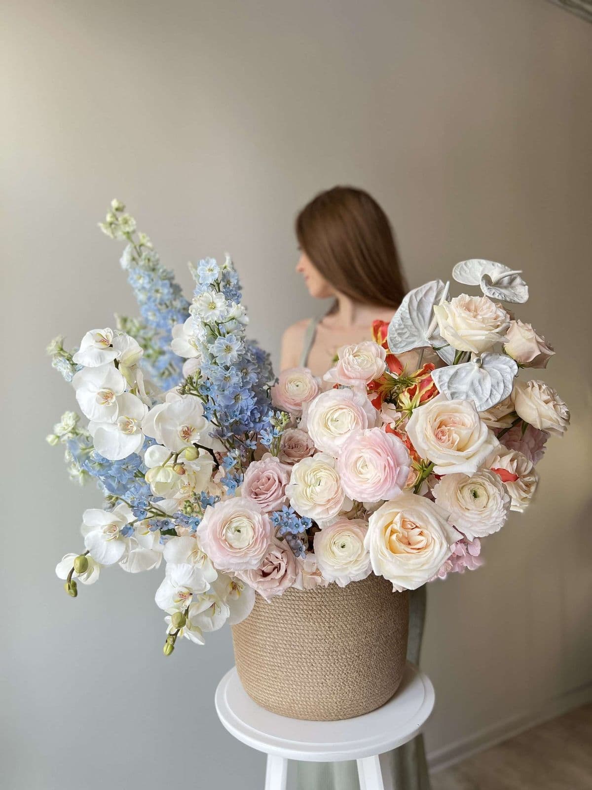 Романтичный цветочный ящик 💐💕