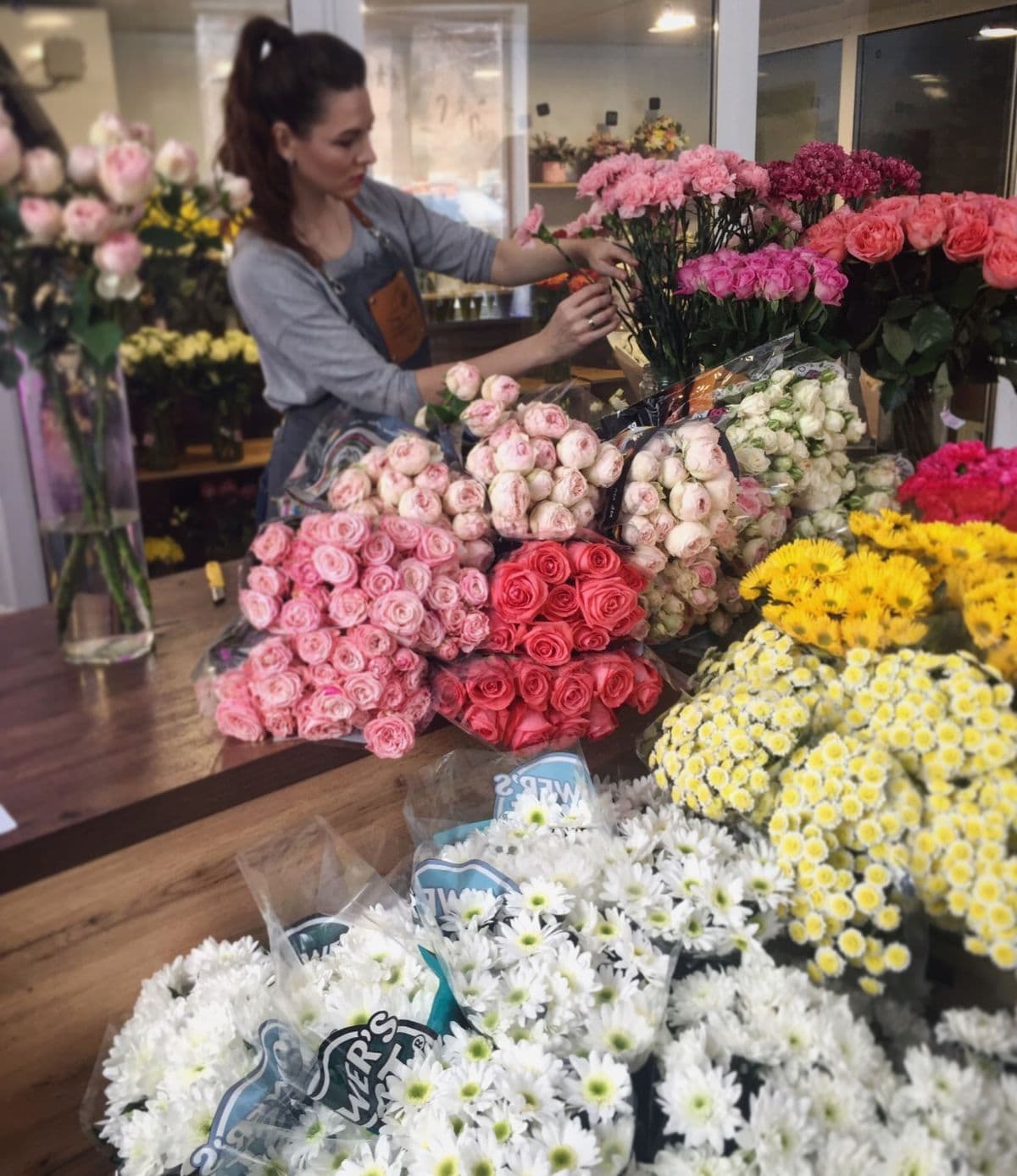 Праздничный цветочный ящик 🎉🌷