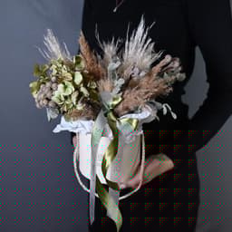 Dry -flowers composition for interior0