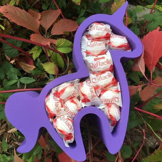 Unicorn with Rafaello