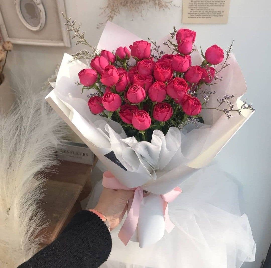 Яркий моно букет 🌷