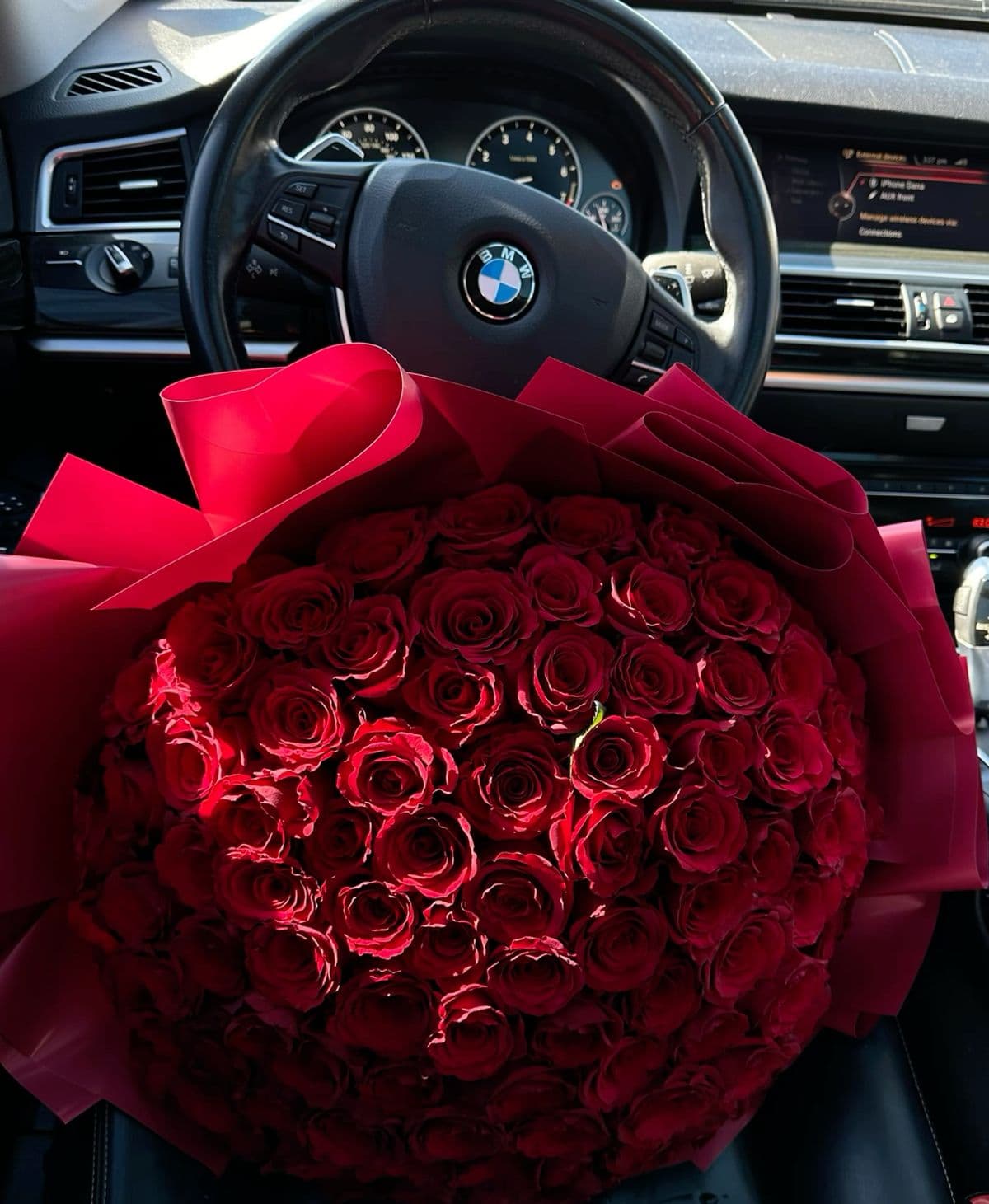 Классический букет из 101 розы 🌹