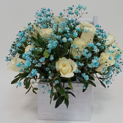 Flowers in the box