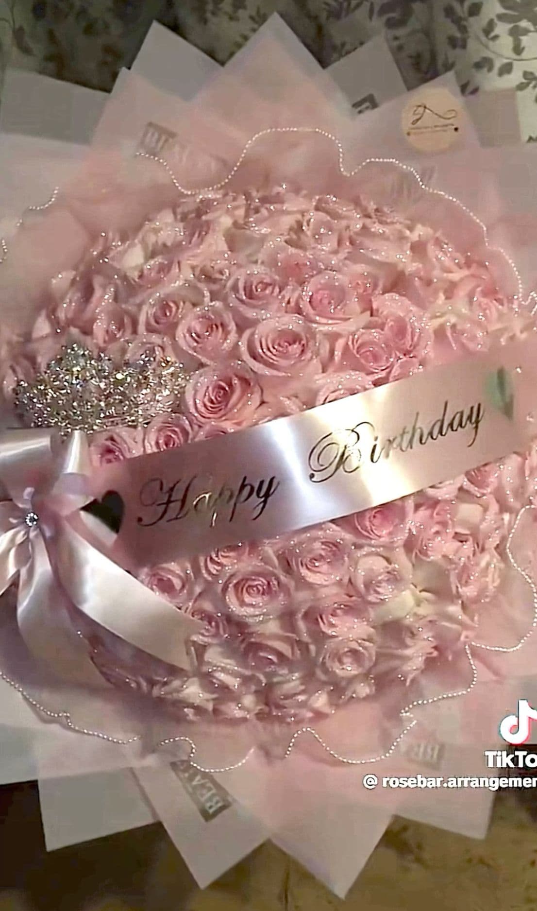 25 Pink Roses 50 cm Elegant 🌷
