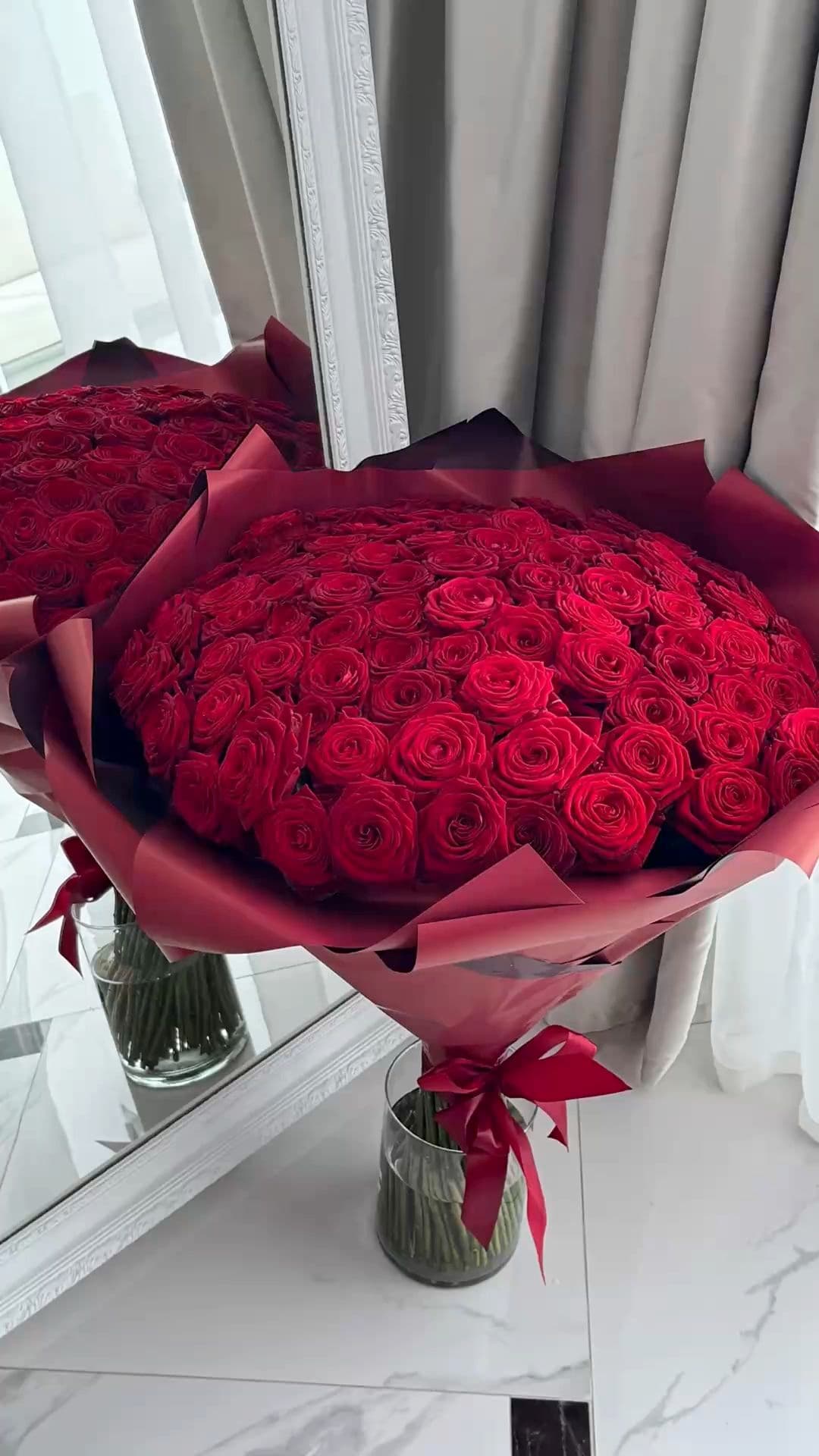 1001 Red Roses Delicate 🌹💫