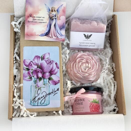 Gift set for a woman "Congratulations"