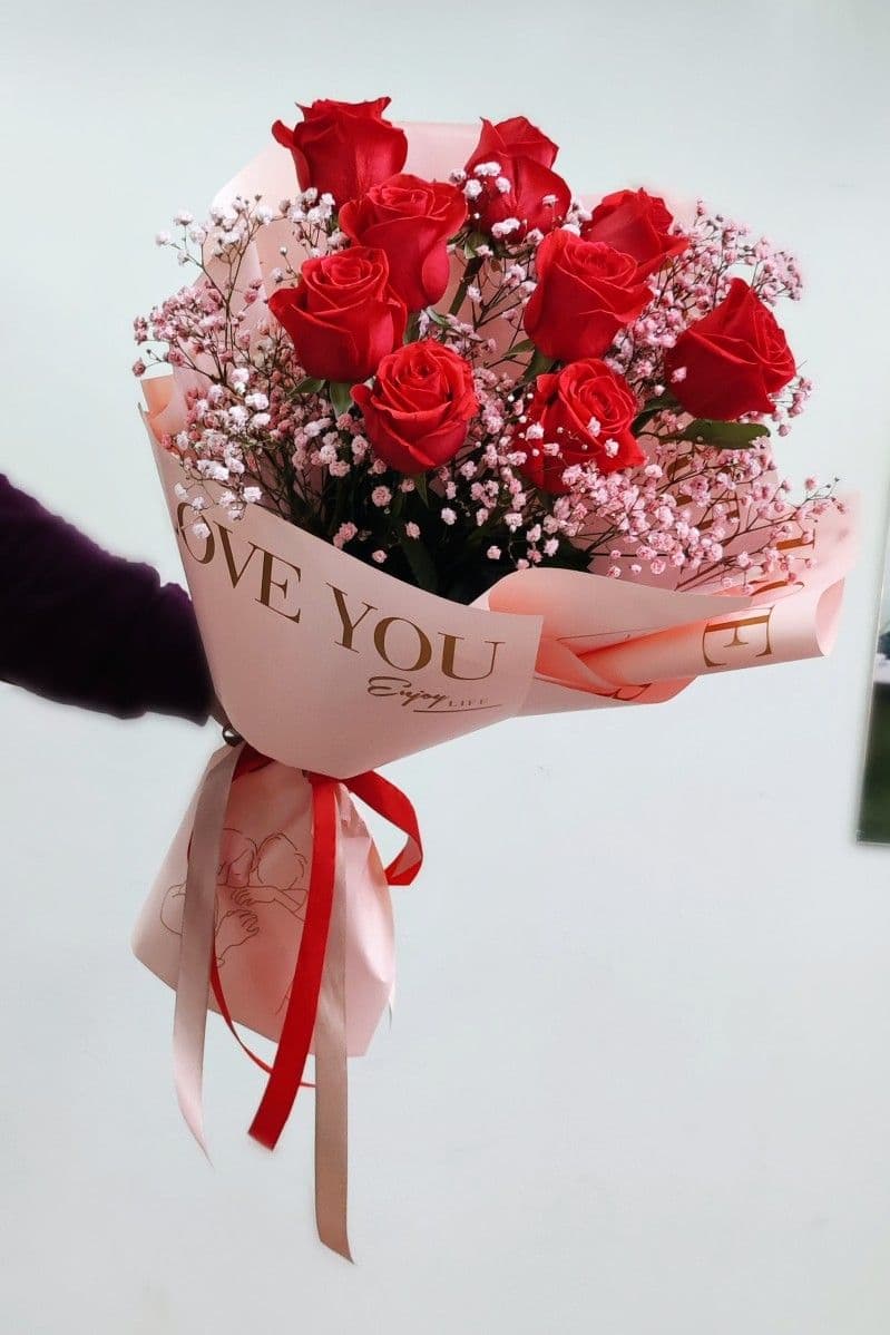9 roses