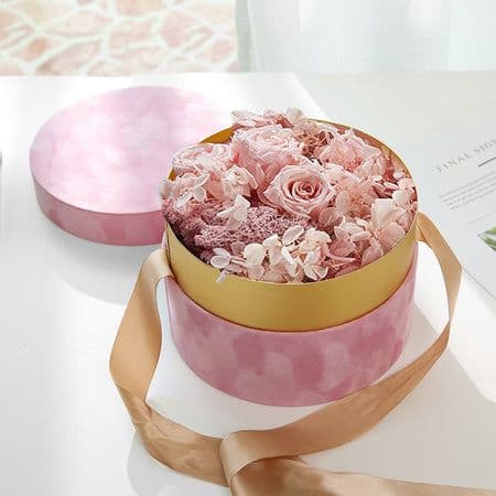 Роскошная цветочная коробка 🌸