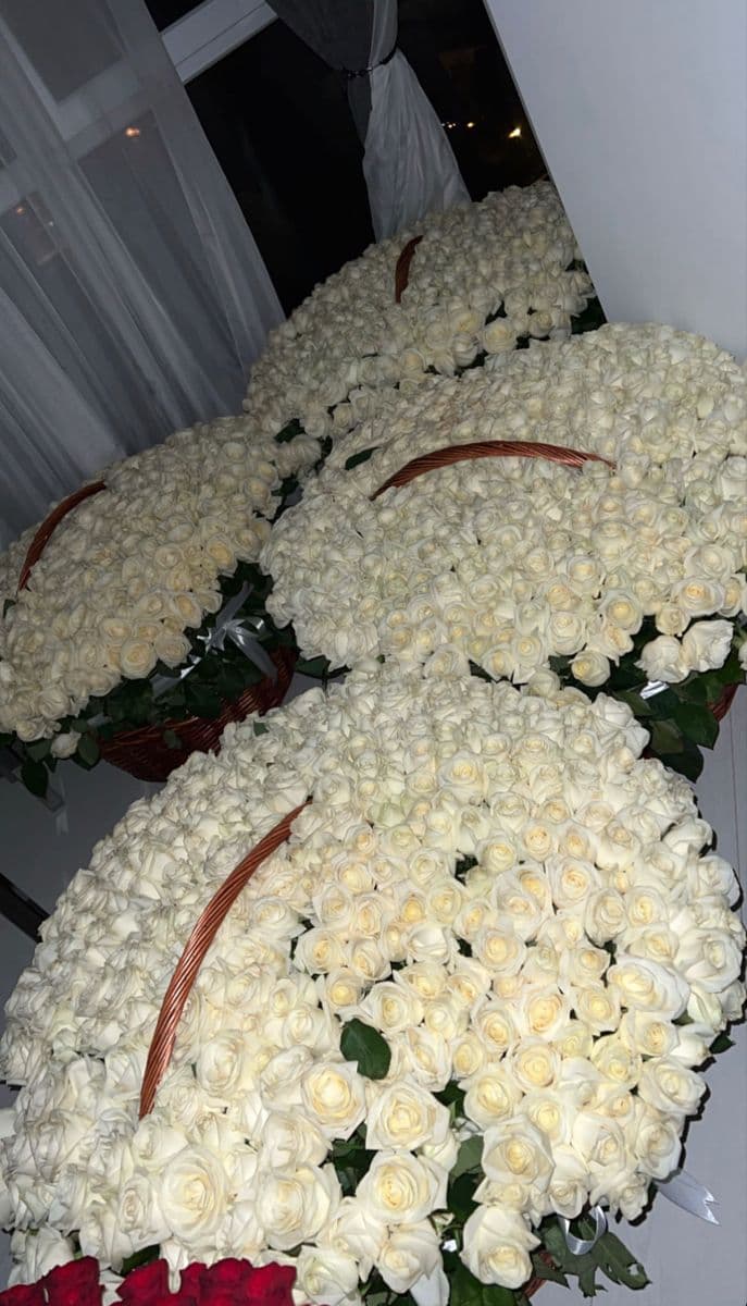Букет из 1001 розы с доставкой 🌹