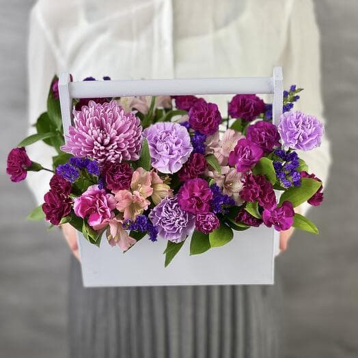 Flowers in Ambrell's box