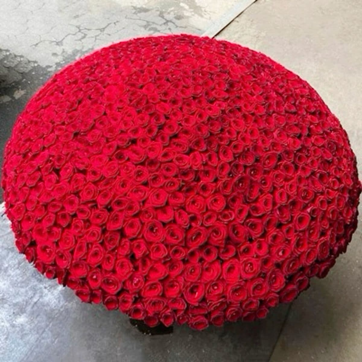 Bouquet of 1001 roses for eternal love 🌹
