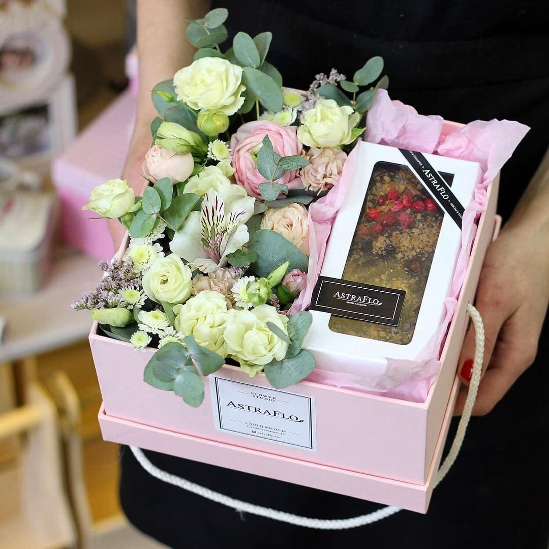 Романтичный цветочный ящик 💐💕
