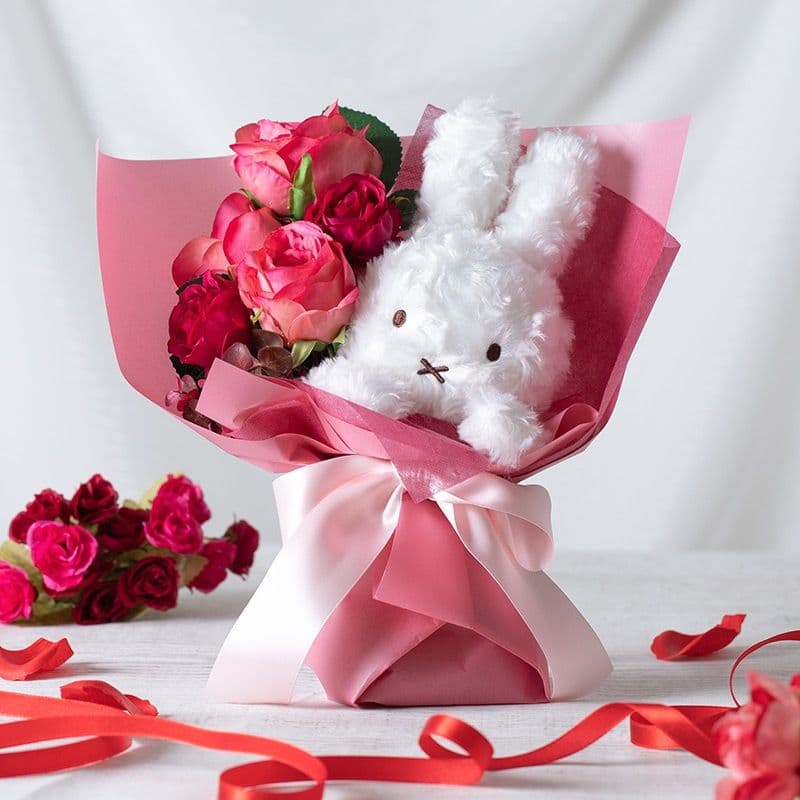 Cozy mono bouquet 🌺
