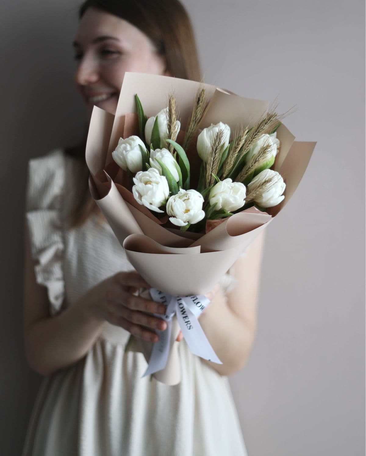 Нежный моно букет 🌹