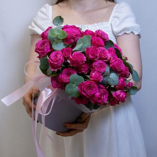 Eternal romance with a bush rose