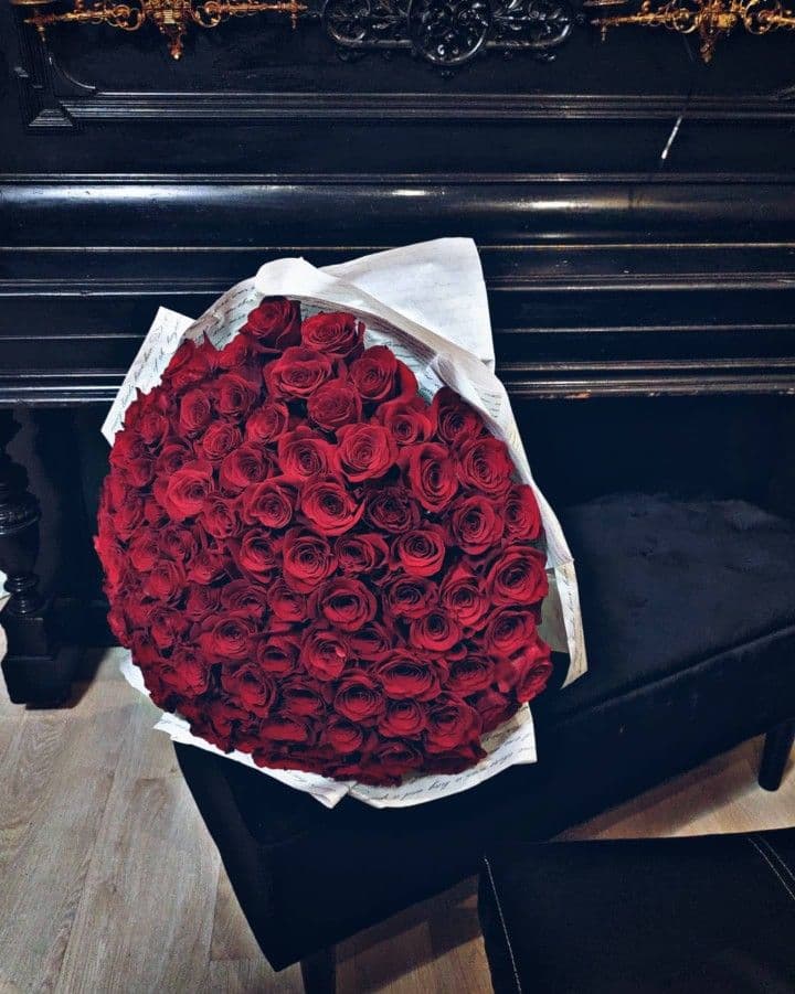 Букет из 101 розы с доставкой 🌹