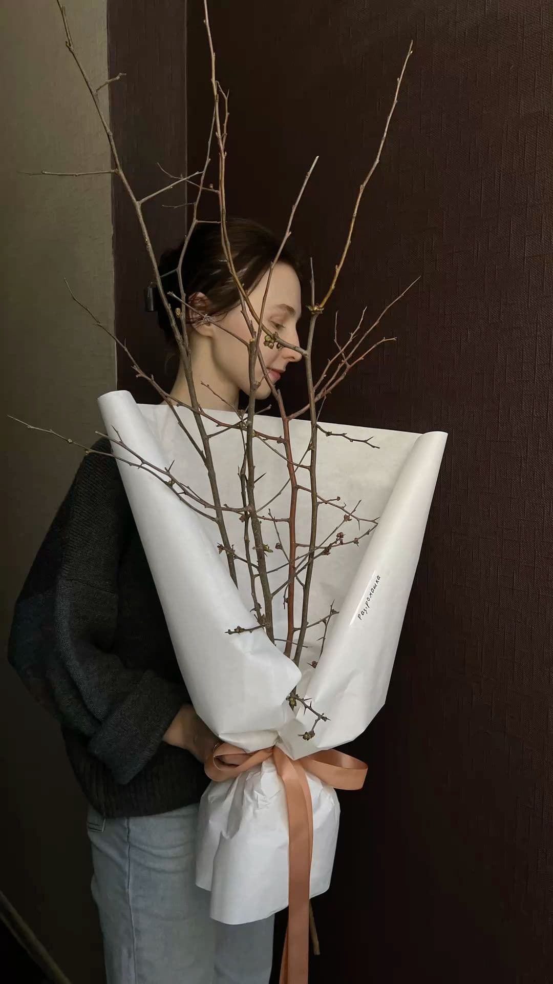 Уютный моно букет 🌺