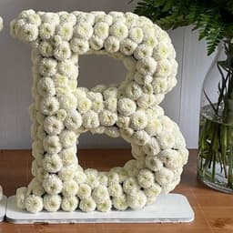 Буква из цветов В0