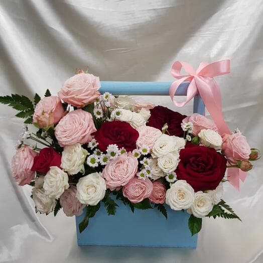 Flowers in the box