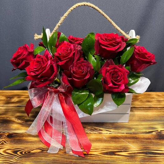 Roses in the box