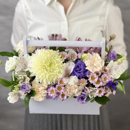 Flowers in the box of Persival