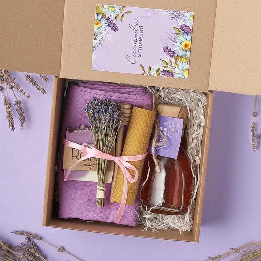 Gift "lavender" set of handmade