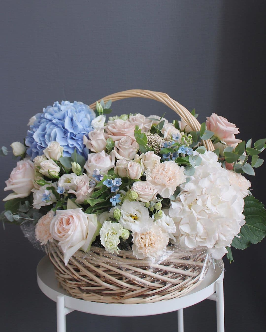 Романтичный цветочный ящик 💐💕