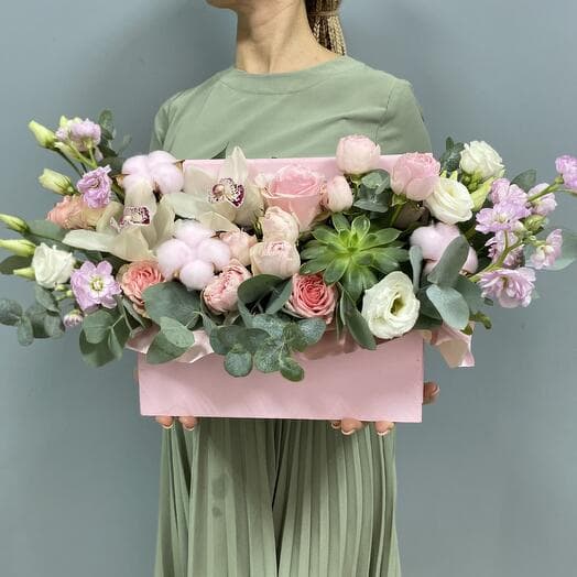 Flowers in the box