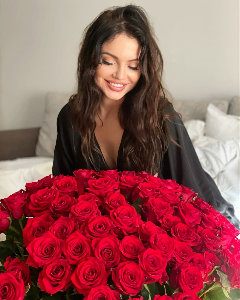 1001 красная роза роскошная 🌹💎