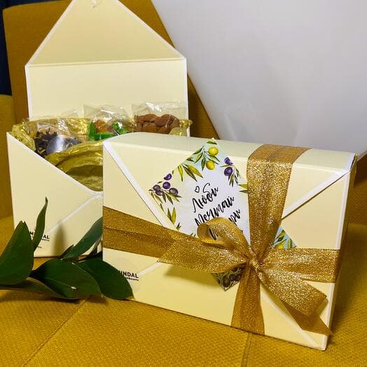 Gift gift in gold