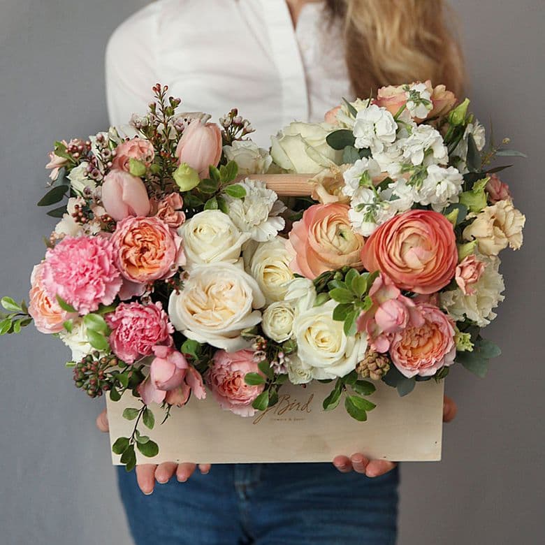 Весенний цветочный ящик 🌸🌷