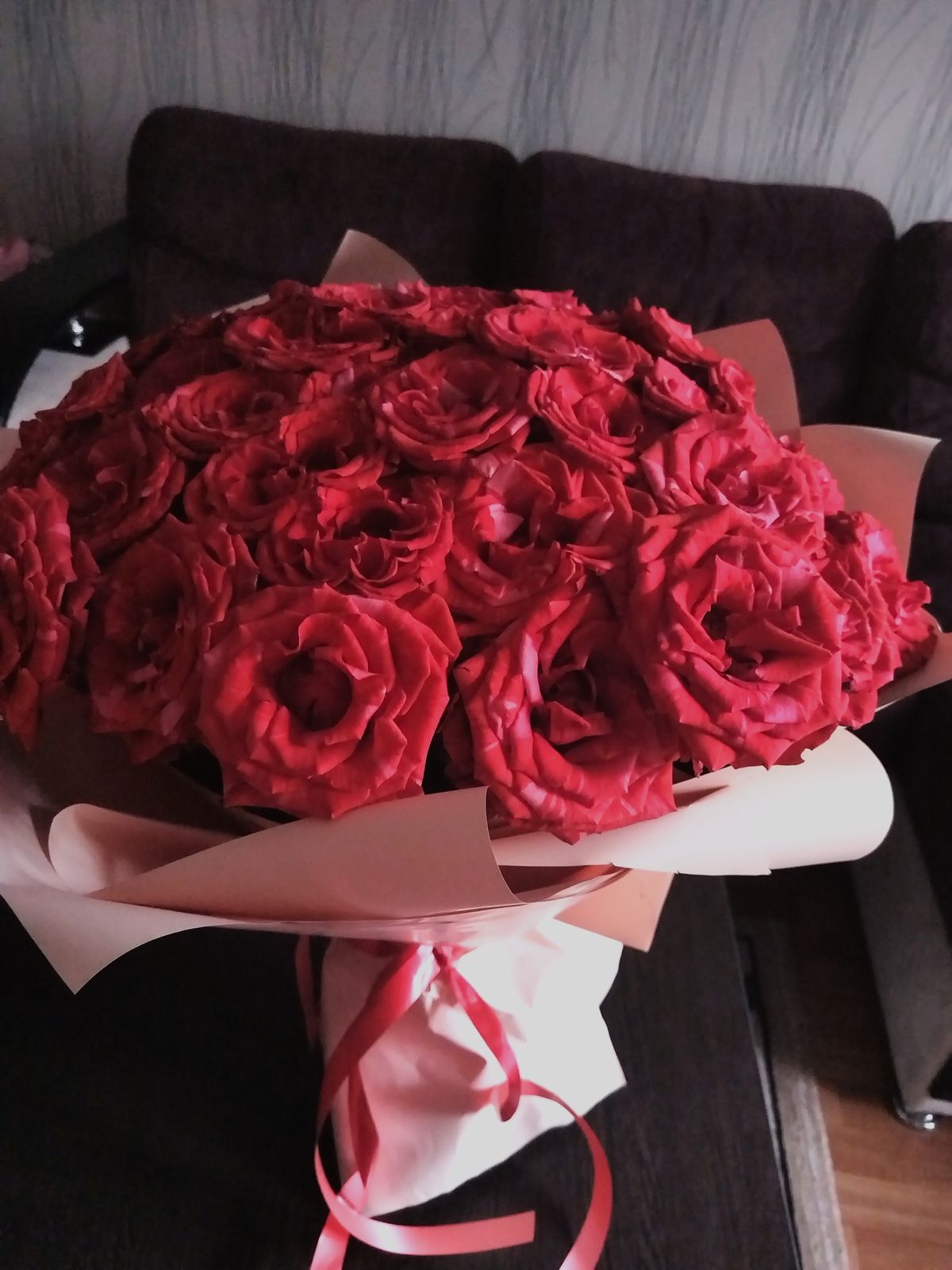 1001 красная роза изысканная 🌹🌸