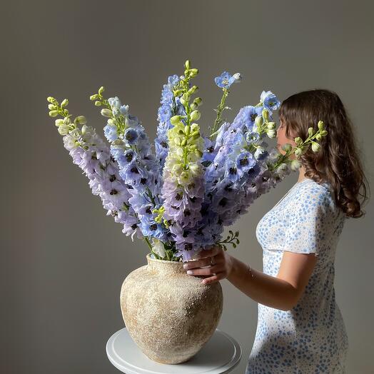 Дельфиниум синий  для интерьера