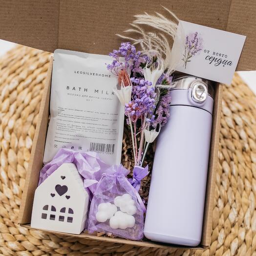 Sprinking set "Lavender Tenderness" for a friend, mother, sisters