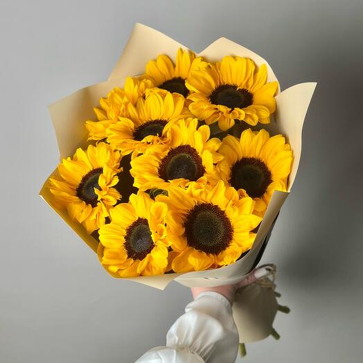 Sunflowers 9 pcs