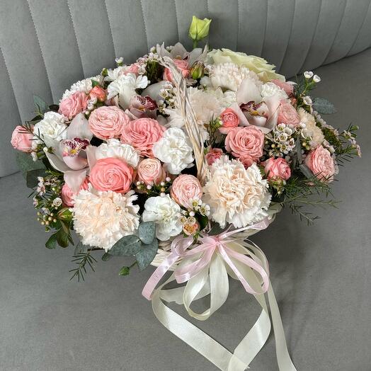 Flowers in the basket