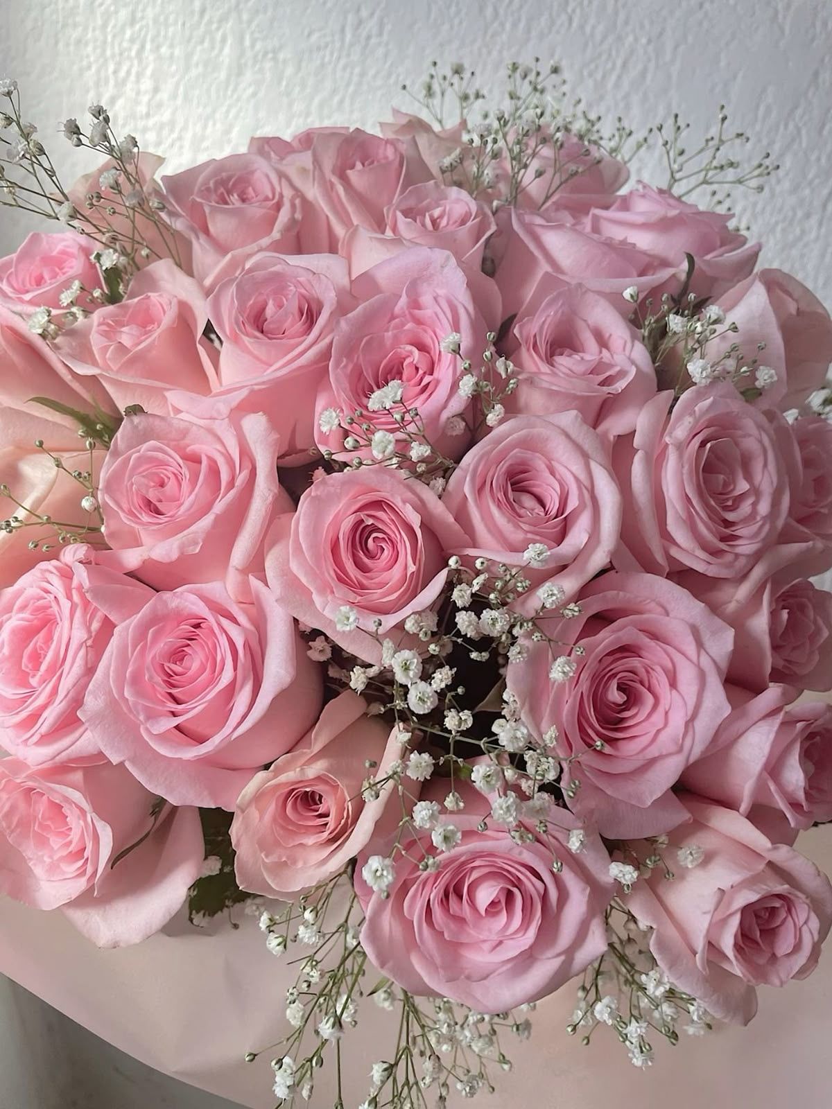 25 Pink Roses 50 cm Exclusive 🔥