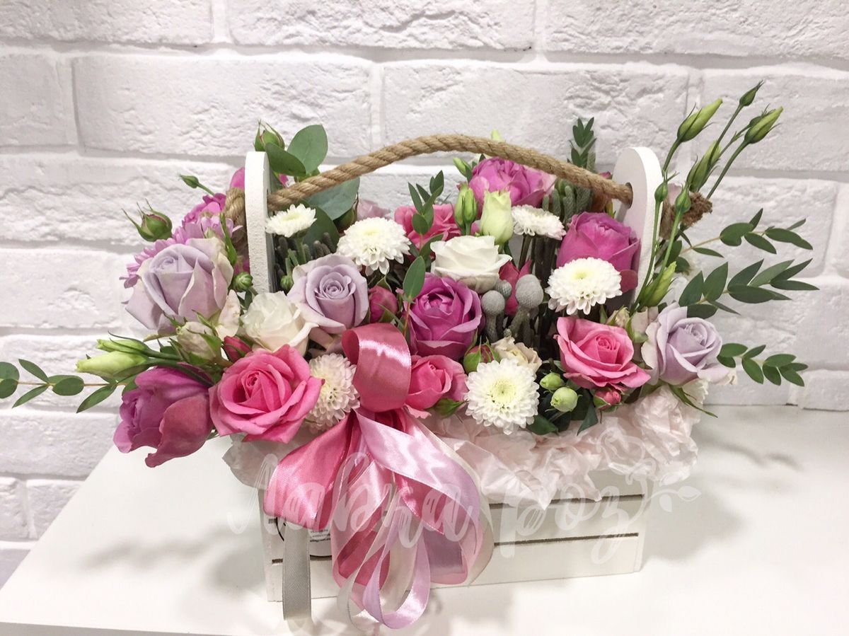 Весенний цветочный ящик 🌸🌷