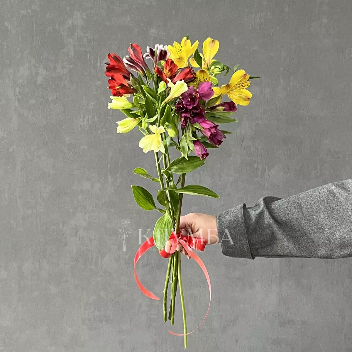 5 альстромерии