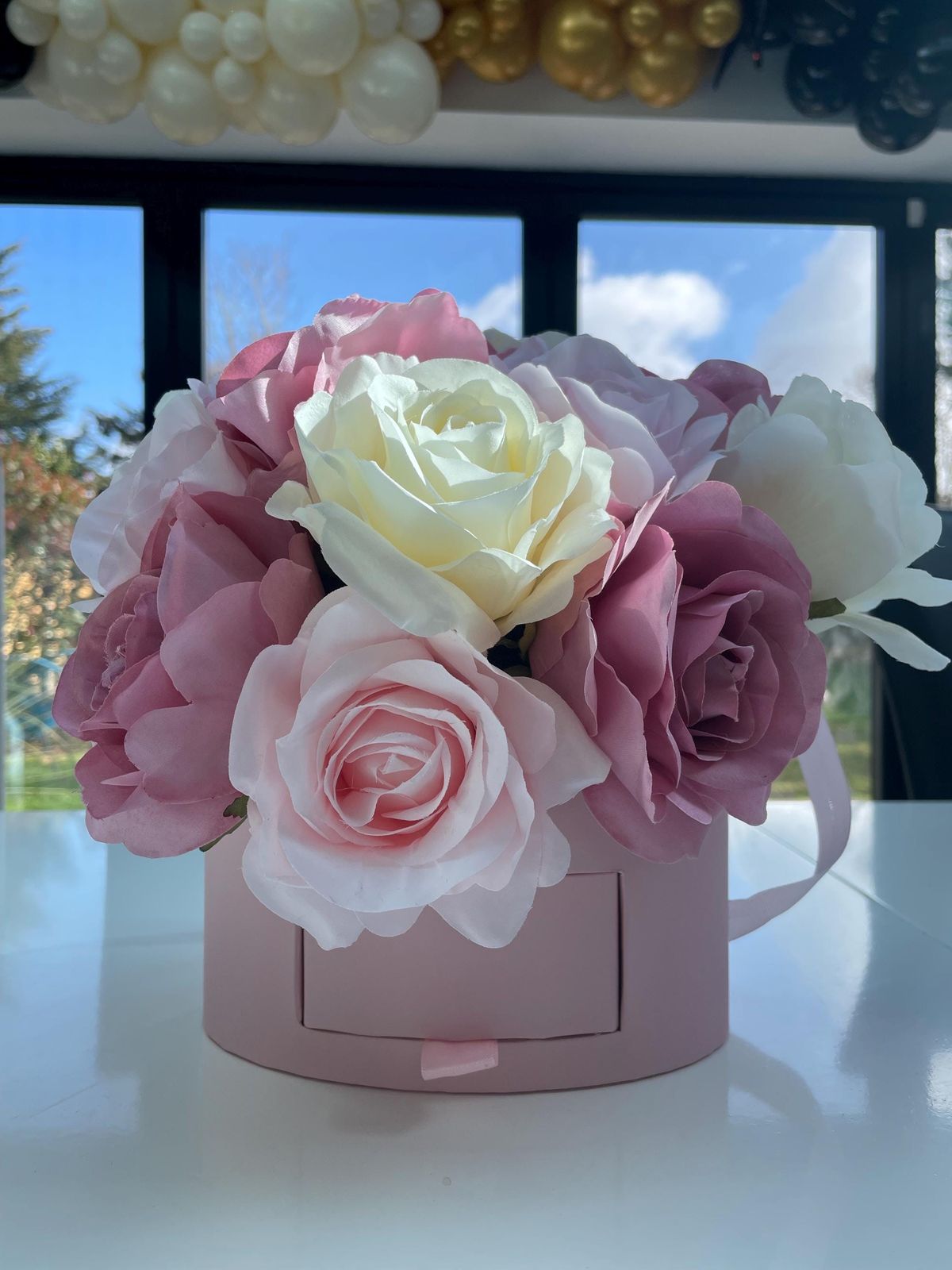 Летняя коробка с цветами 🌞