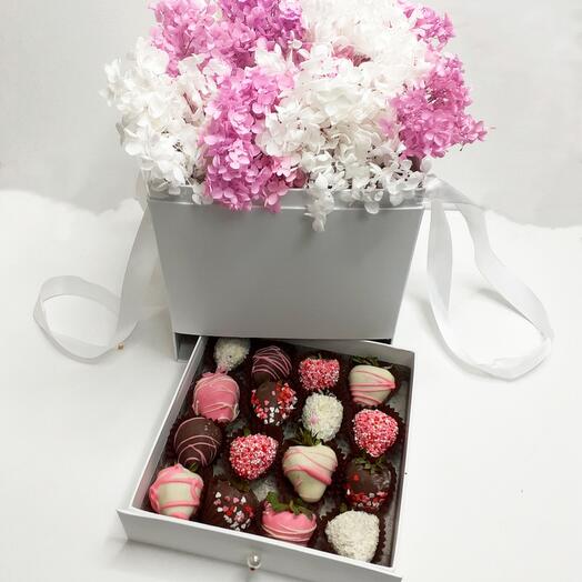 Шкатулка - сюрприз "Кокетка"