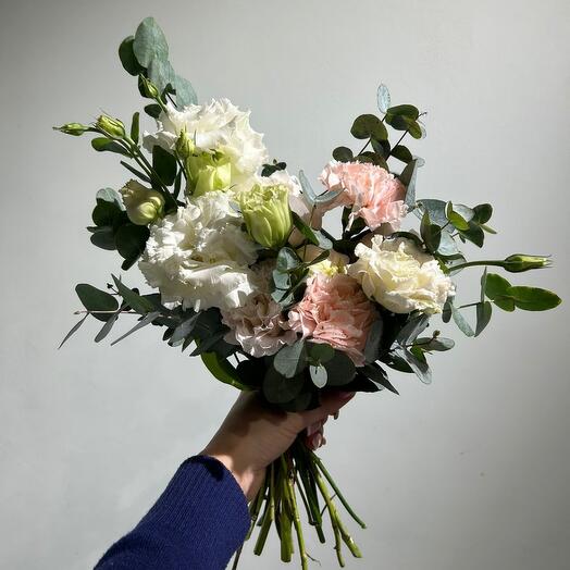 Букет без упаковки маленький