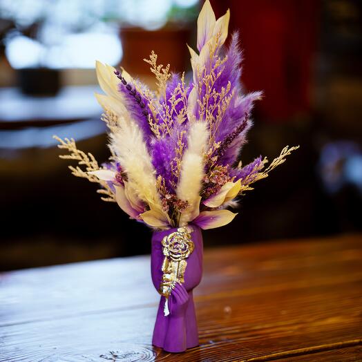 Декор из сухоцветов «Лавандовая тайна»